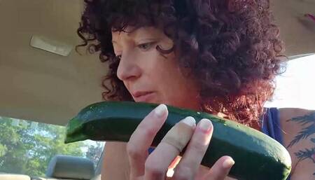 Foot Fetish Veggie Photo Shoot