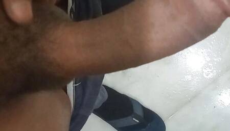 Indian boy showing his large cock