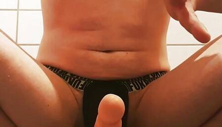 Dildo ride with voice, danish voice (Denmark) (DK)