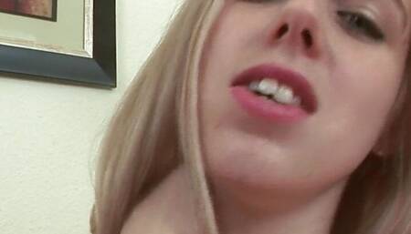 Fantastic German blonde teen makes you lose it
