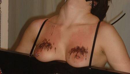 Archives - The early Sessions - Breast Punishment Studio Lesson for the young Slaveigirl - Part 2 wmv