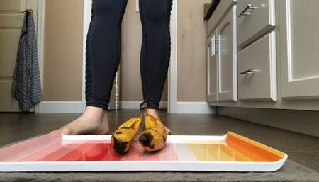 Crushing Bananas with My Feet