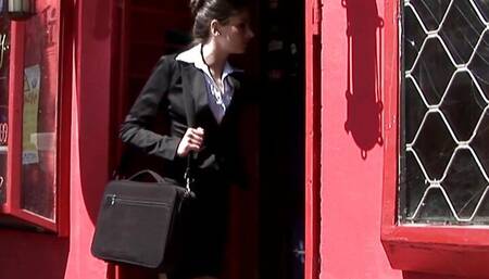 Diana Gold Meets Two Guys for a Blowjob and also a DP