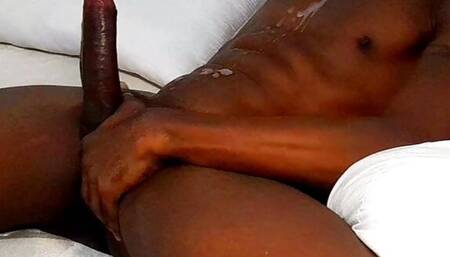 super hot guy can't resist the urge to squirt his big load cum squirting