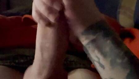 Big Cock Masturbation and Cumshot