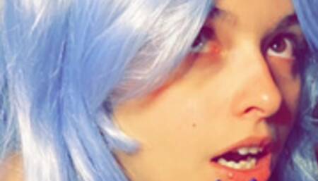 Amateur Waifu FFXIV Miqo’te Cosplay Fuck