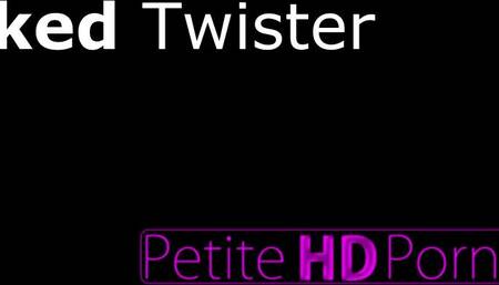 Petite Teens Lesbian Threesome with Anal Play