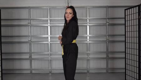 SLYYY EARNS HER ORANGE KARATE BELT (4K)