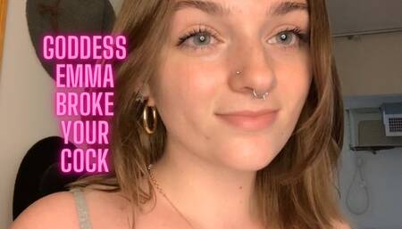 Findom Broke Your Cock