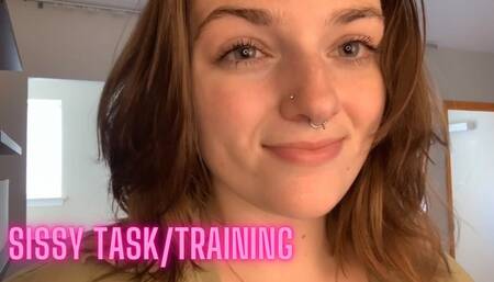 Sissy Training Task