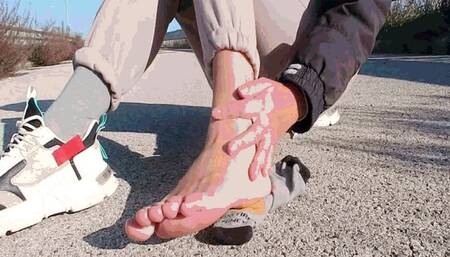 Severe pain in the ankle WMV(1280*720)HD