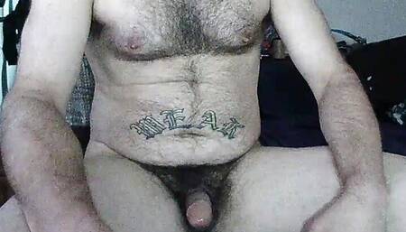 Tony jerking and cumming