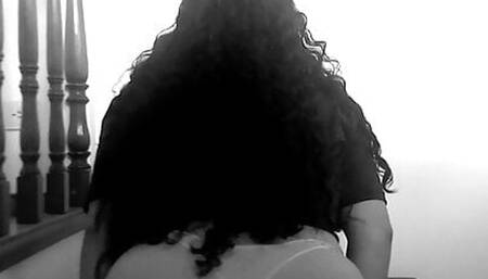 In black.