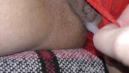 Cheating wife got caught with a creampie dripping pussy right after cheating bareback sex - Milky Mari