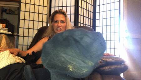 Filthy Stinky Sock Sniffer Humiliation