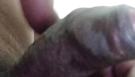 Closeup Thick cock