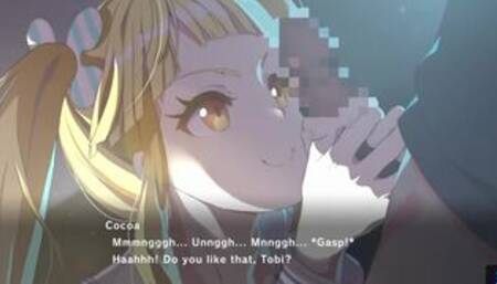 [Gameplay] マジカミDx Cocoa- Twintail Hottie Sucking my Cock After School