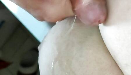 Handjob with a stepmom in the shower