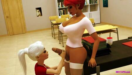 BBC FUTA Teacher Fucks 18yo SchoolGirl