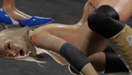 [WWE Cosplay Porn] Trish Stratus Anal Tag Teamed by Mandy Rose and Sasha Banks