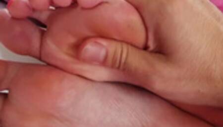 Ignoring Goddess Footplay Cumshot