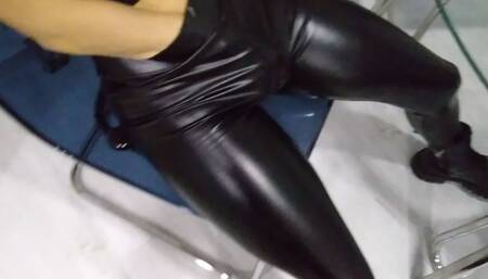 POV TEACHER Fuck STUDENT in Black Leggins and Big Shoes