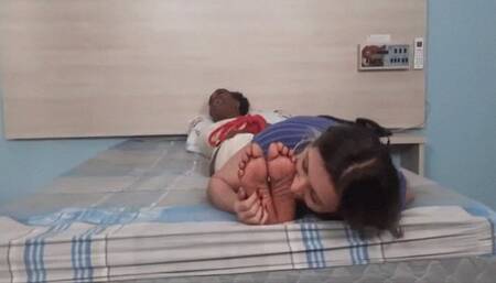 New Mummified Series - DARA TICKLED - 4K