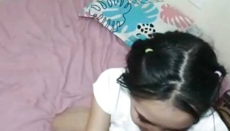 Mi first blowjob