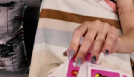 What kind of game is Daddy!? You're not going to undress and fuck your stepdaughter!?