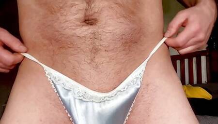 Cumming in my Satin panties