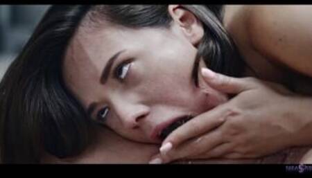 Josephine Jackson and Eve Sweet explodes with slime and fuck each other