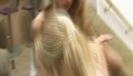 Two horny blonde chicks from Germany enjoy pleasing each others muffs