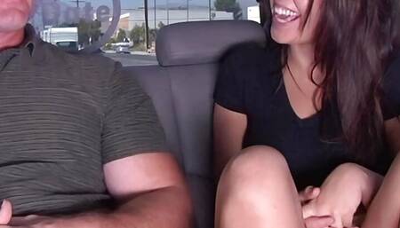 Pretty 18-Year-Old Brunette Porsha Blaze Sucks And Fucks In