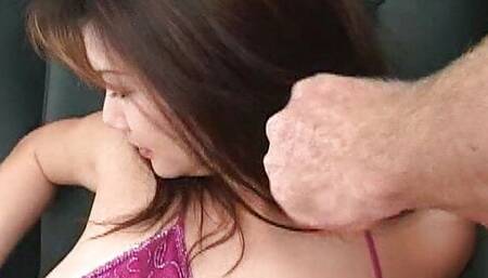 Busty Asian whore gets fucked and facialized