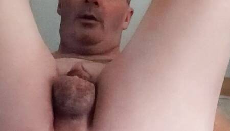 Deepbluexxx ass play with large buttplug
