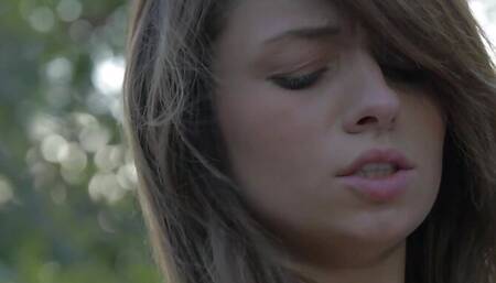 Aspen Ora Masturbates In A Luxury Sports Car