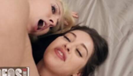 Mofos - Charles Dera Fucks Busty Christie Stevens & her Hot Stepdaughter Maddy may