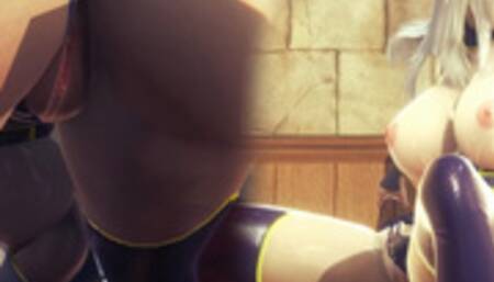 [LEAGUE OF LEGENDS] Ashe found a Good use to her Slave (3D PORN 60 FPS)