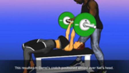 A Couple’s Duet of Love&Lust: Slutty Indian Desi Housewife In The Gym-Ep8