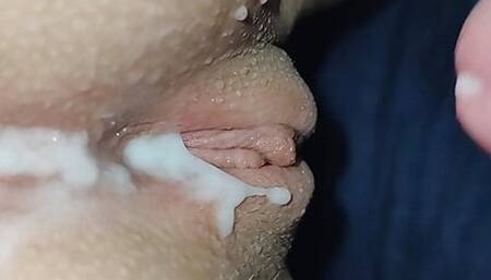 Fuck teen gf, slut, creampie.