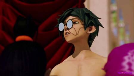 Schoolgirls Waiting for Cock - 3D Hentai