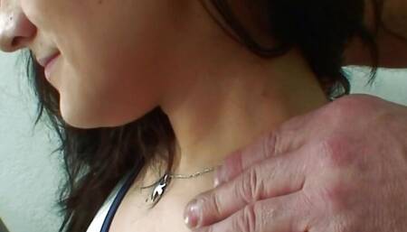 This horny German teen is ready for a hard fuck