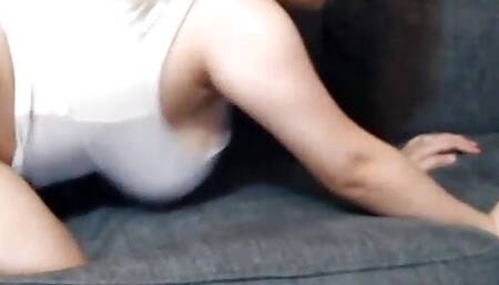 Couple old and young  ride sex big tits hot ass blonde girl