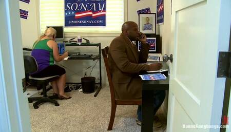 BoundGangBangs - Alice Frost, Simone Sonay