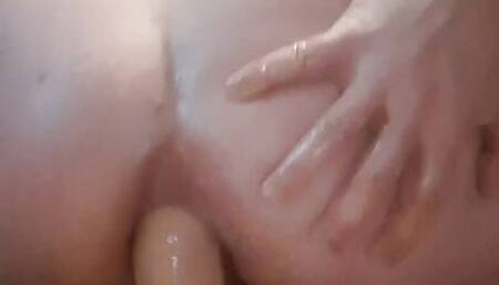 Big dildo in my ass