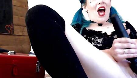 Minnie Mouse Cosplay Meets Intense Fuck Machine Session