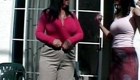 Lesbian encounters between experienced women and horny sluts