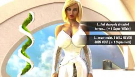 [Gameplay] Cockham Superheroes 27 Join the Dark Side with a Hot Demon Girl