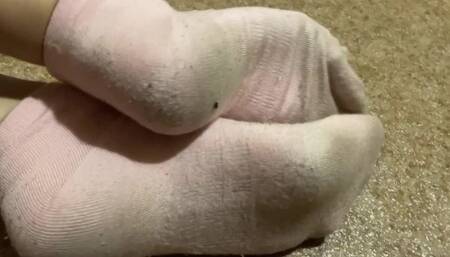 My Dirty Socks and Feet after a Long Day