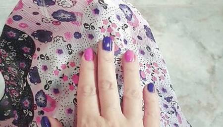 Lilac and violeta